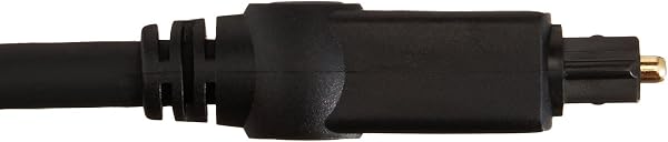 Amazon Basics Cavo audio ottico digitale Toslink, 1 m,Nero - 4