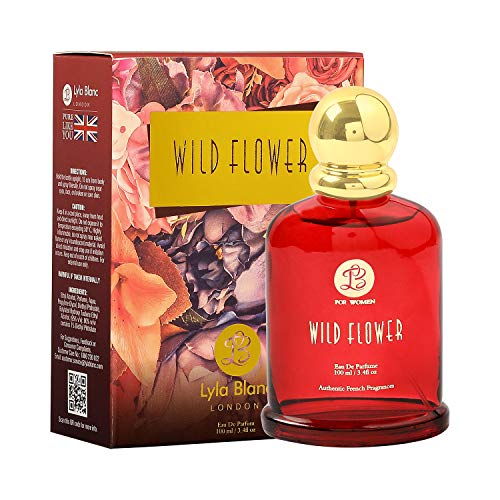 Image of Lyla Blanc WILD FLOWER FLEUR-ESSENCE GLAMOUR Perfume Spray for Women -(Set of 3) (100ml each)