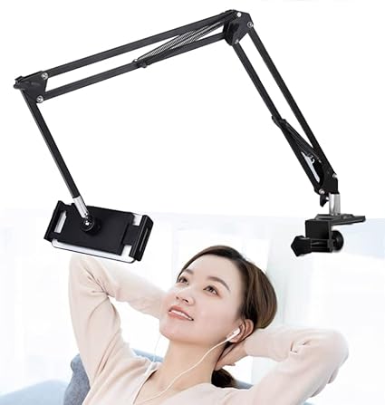 Amazon Co Jp タブレット アーム 22最新型 横になってる時最適な商品です タブレット スタンド スタンド 寝ながら Ipad アーム ベッド用 360回転の スマホ スタンド 4 13 5インチ For Ipad Pro Ipad Kindle Fire N Switch Android Surface Iphone多機種対応