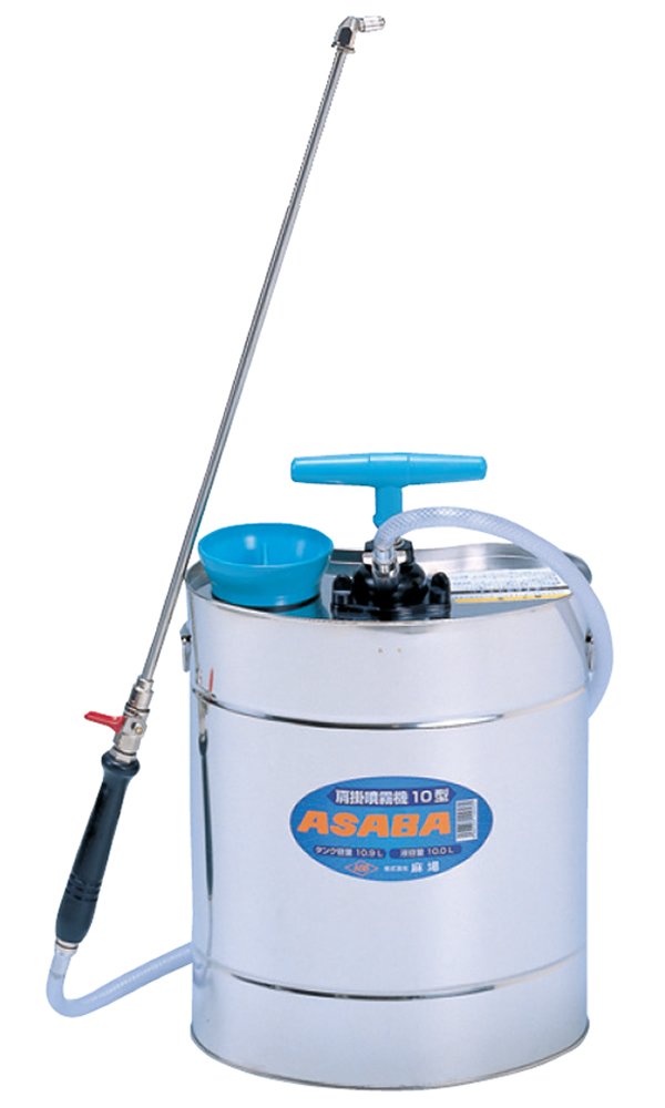 KINBOSHI Corporation製　肩掛式噴霧器　ステンレス 10L 楽天市場】キンボシ ゴールデンスター 肩掛式噴霧器 10L 6006