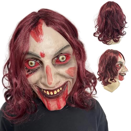 CHIKIXSON Mascara Halloween Terror, Mascara...