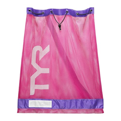 TYR Alliance Mesh Equipment Bag &ndash; Swim Gear Backpack for Pool, Gym & Training