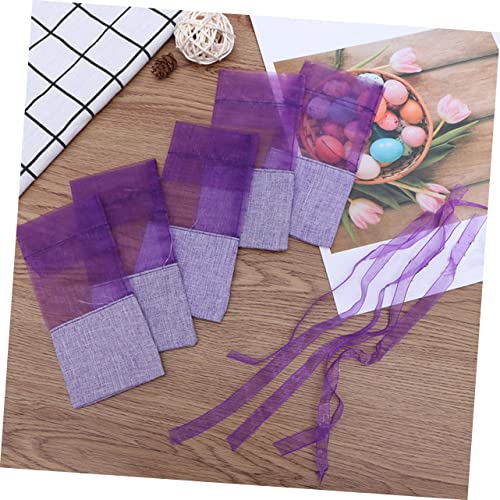 12 bolsas pequeños de sachet vacías para especias y joyería miniatura 7