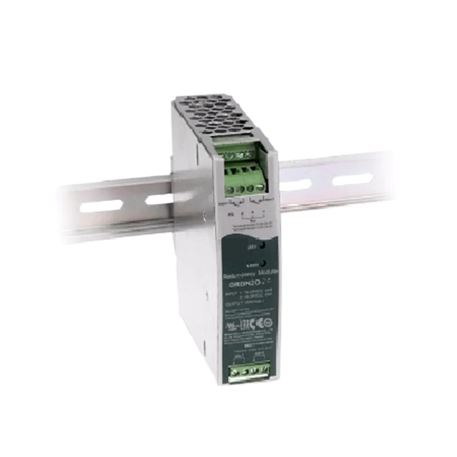 Módulo de redundancia de fuente de alimentación tipo riel DIN, DRDN20-12, DRDN20-24, DRDN20-48, 20 A, 9-24 V CC, 12 V, 24 V, 48 V(DRDN20-12)