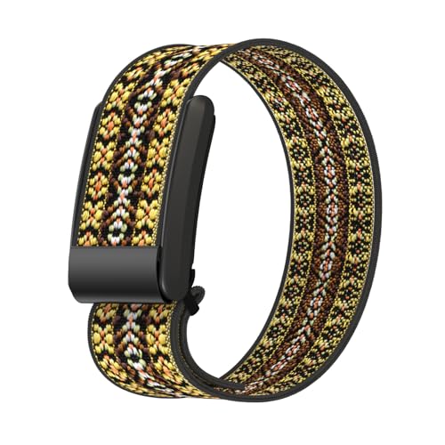 Image of carl vinson Suitable for Whoop 4.0, Nylon Braided Strap Adjustable Bracelet Band for Men and Women