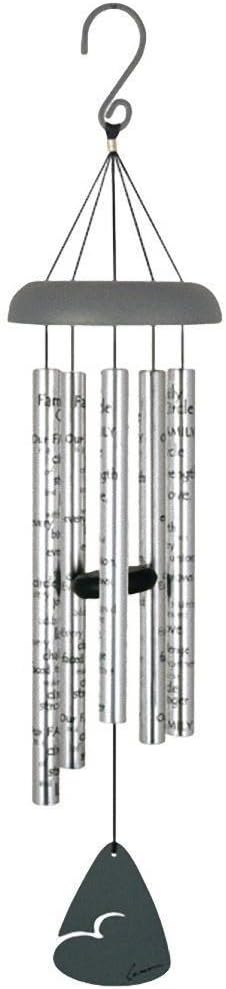Family Sonnet Windchime - 30" Silver