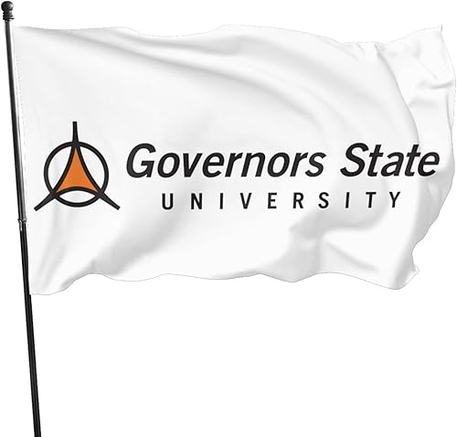 Miniatura 2 de Bandera de la Universidad Estatal de los Gobernadores, bandera de brisa, bandera para exteriores, bandera para el hogar, jardín, 3 x 5 pies