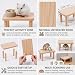 Imagen de YTAXYZWR Mesa de Madera Natural para hámster