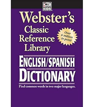 Paperback Webster's English Spanish Dictionary?Spanish/English Words in Alphabetical Order With Translations, Parts of Speech, Pronunciation, Definitions (224 pgs) Book
