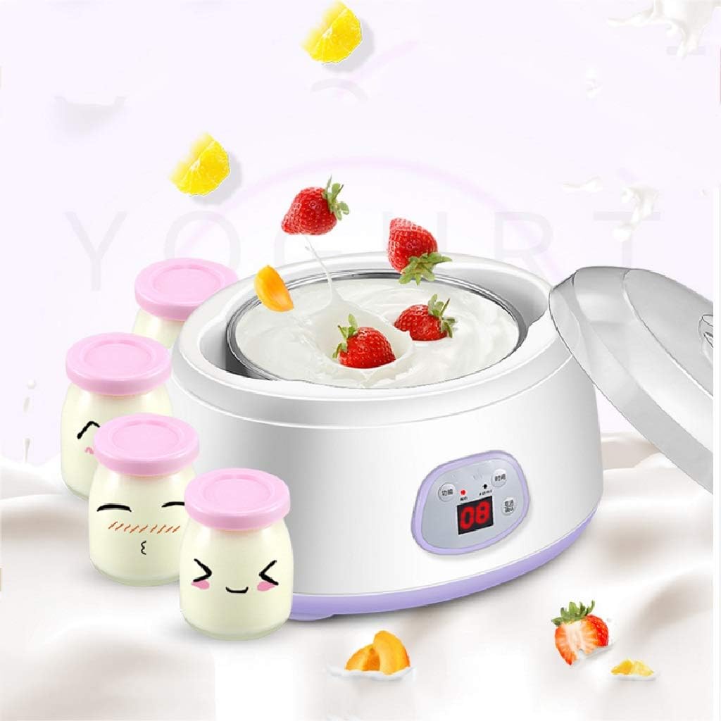 Multi-functional Yogurt Maker -Yogurt Machine, Home Intelligent Automatic Metal Liner Fermentation Machine Small Homemade