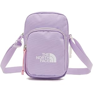新品海外限定 ノースフェイス グロッシークロスバッグ&ウォレット セット 薄紫 新品海外限定 ノースフェイス グロッシークロスバッグ