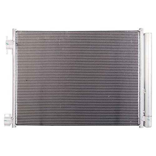 TRQ A/C Condenser & Receiver Drier Assembly for 18-24 Nissan Kicks 20-25 Sentra 20-25 Versa by TRQ - Image 3