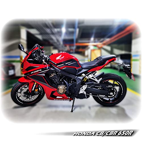 Rv For Honda Cbr650R Cb650R Motorcycle Gas Tank Protector Tank Pad Sticker Fuel Tank Pad Rubber Tank Traction Gas Fuel Side Pad Gas Knee Grip Tank Anti Slip Sticker 2019+ (Whitegray) #TOP2