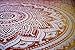 Ombre Mandala Bedspread with Pillow Covers, Indian Bohemian Tapestry Wall Hanging, Picnic Blanket or Hippie Beach Throw, Hippy Mandala Bedding for Bedroom Decor, Queen Size Sunset Hue Boho Tapestry