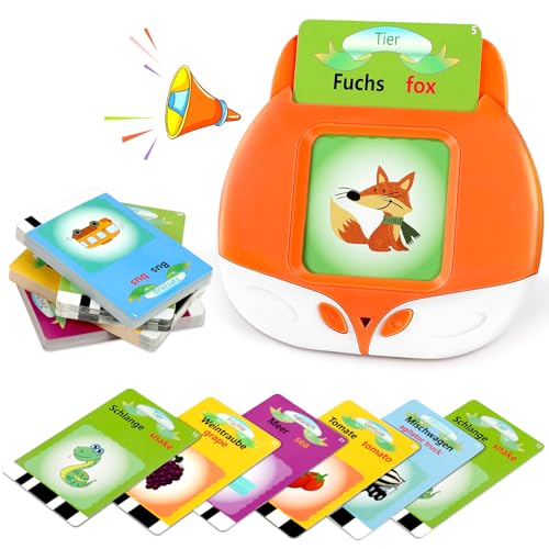 Deutsch&Englisch Sprechende Flash-Karten Interactive Sight 224 Wörter für...