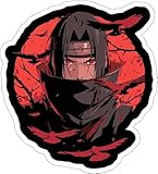5” Itachi Anime Peeker Decal Sticker