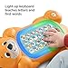 Fisher-Price Baby Learning Toy Linkimals A to Z Otter with Music & Lights for Infants Ages 9+ Months, Compatible Only with Linkimals Items