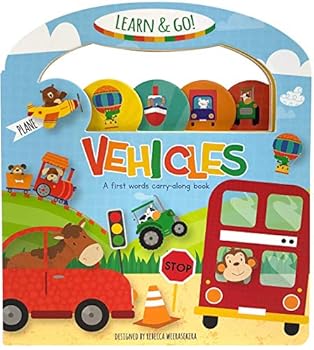 Learn & Go: Vehicles - Children's Board Book - Educational