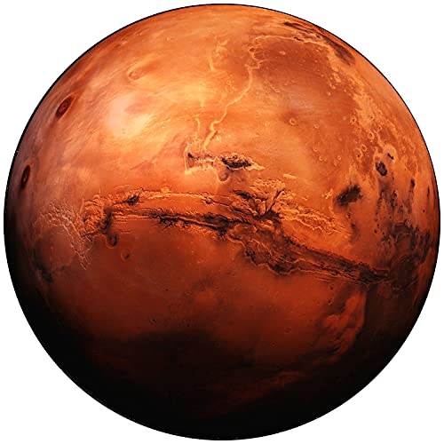 Startonight Quadro su Vetro Acrilico - Il Pianeta Marte - Moderno Stampa 60 CM