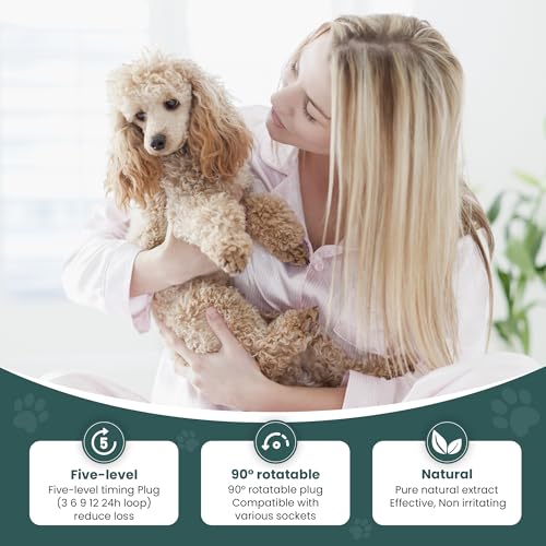 Kit diffuseur de phéromones pour chien 4 en 1 avec minuterie - 3
