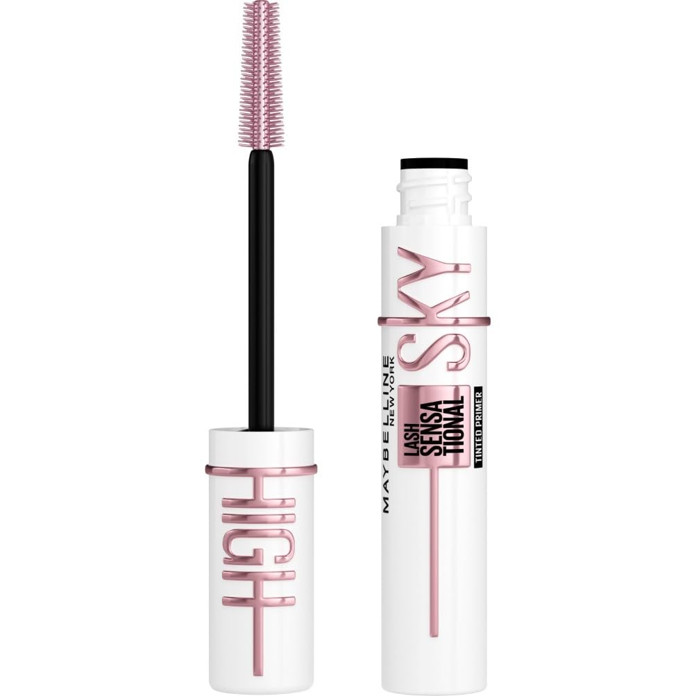 Maybelline New York - Cils Sensational Sky High Base Teintée pour Mascara - Longueur et Volume Extrême - Infusée de Céramide et Vitamine B5 - 7,7 ml