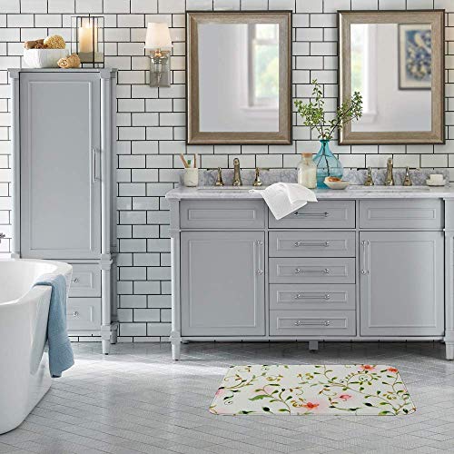 Tapis de salle de bain absorbant et antidérapant lavable en machine - 4