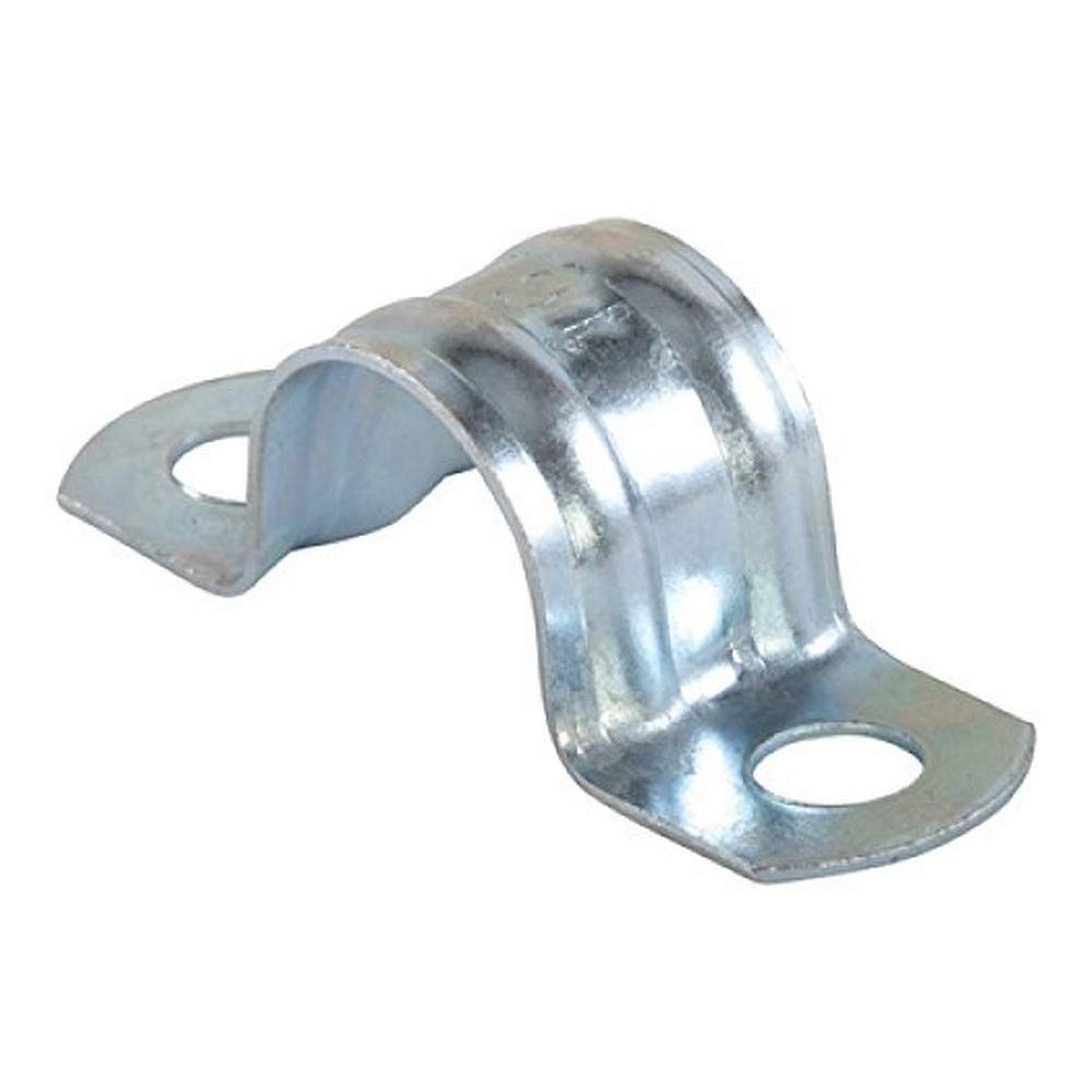 fischerMounting Clamp BSMD 63, Ideal for Subsequent Attachment of Cables and Pipes, Quick Installation with fischer Impact Nail ED in Concrete, Pack of 10