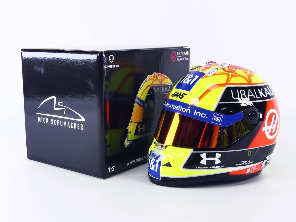 Mini Helmet- Miniaturowy samochód kolekcjonerski, MKS-MH-2-2021-R, żółty/czarny