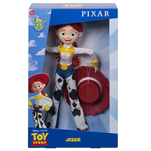 Disney and Pixar Toy Story Jessie Doll in True to Movie Scale with Hair and Fashion Accessories Disney Movie Doll Girls Gift for Ages 3 and Up
