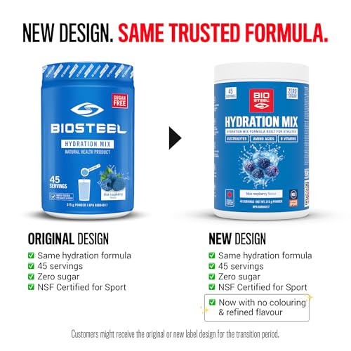BioSteel Zero Sugar Blue Raspberry