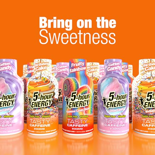 Image of 5-hour ENERGY BIRTHDAY CAKE Flavor, 6 Count, Extra Strength Energy Shot