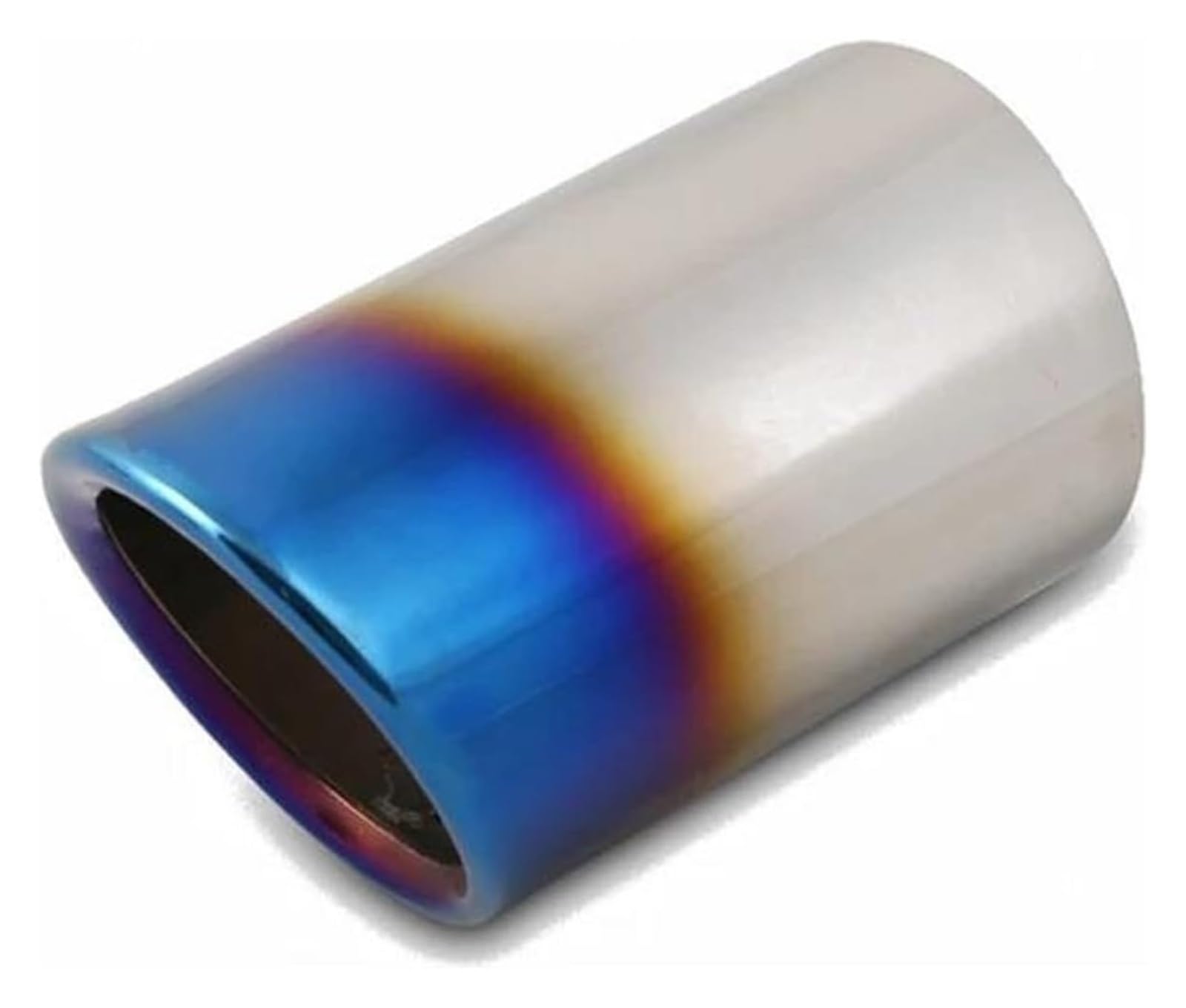 Tubo de escape para Toyota Rav4 2013-2014 en acero inoxidable plateado de una pieza 4