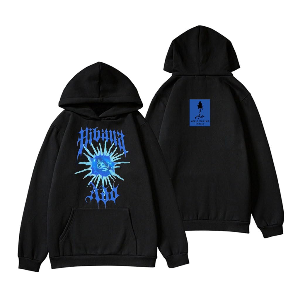 RYSXJLX Ado World Tour Hibana Hoodie 2025 Unisex Retro Fashion