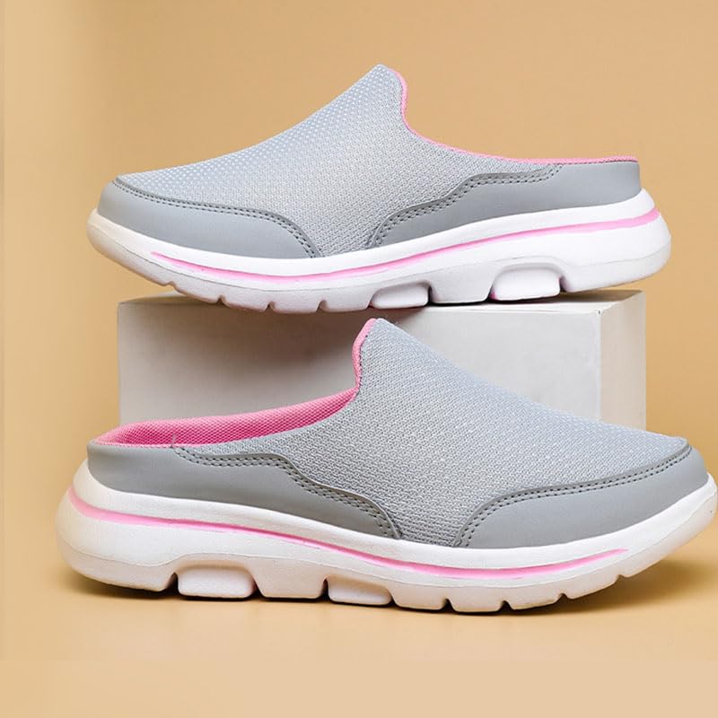 Slip On Mules & Clogs for Womens Mens Performance Light Open Back Shoes Comfort Walking Shoes Breathable Slippers Closed Toe Slides Lightweight Breathable Slippers2