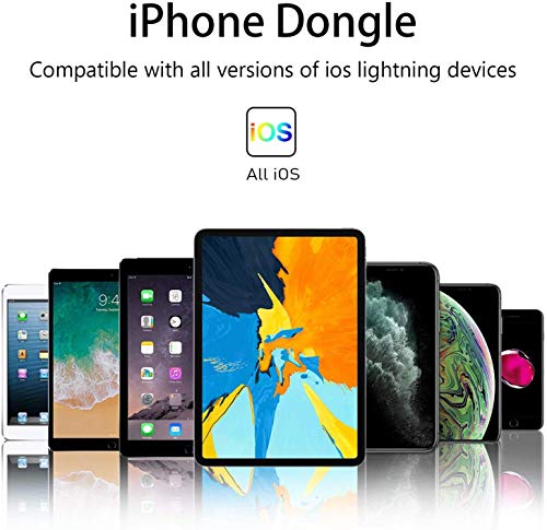 [Apple Mfi Certified] Lightning To 3.5Mm Headphone Adapter For Iphone, 2 In 1 Headphone Audio Splitter, Adapter Aux Connector Charger Cable Replacement For Iphone 13/12/Se/Xr/Xs/X/8/7/7 Plus(Black) #TOP6