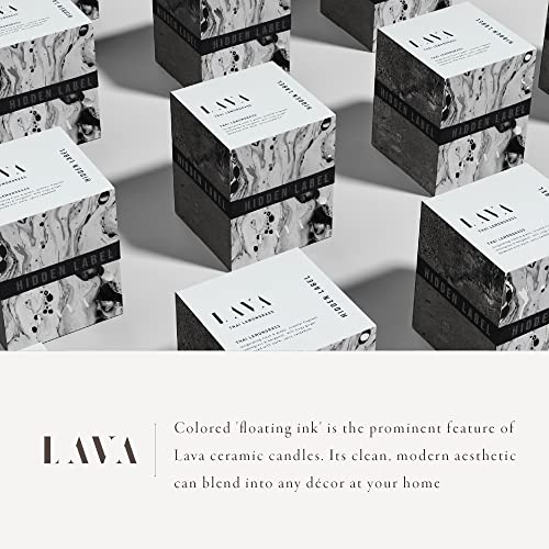 Hidden Label Scented Soy Candles, Large Candle 12Oz Mango Guava Ceramic Jar Lava Collection, Gorgeous Gifts For Birthday Thanksgiving Christmas #TOP2