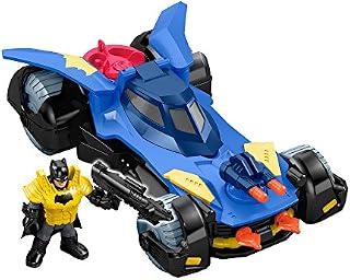 Fisher-Price Imaginext DC Super Friends, Batmobile, Pack of 1