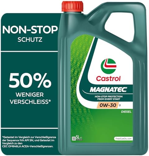 Castrol MAGNATEC 0W-30 D Motoröl, 5L