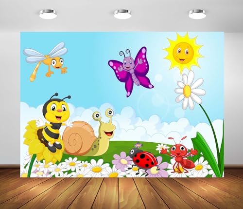 Fondo Fotográfico Jardín 7x5ft para Fotografía miniatura 3