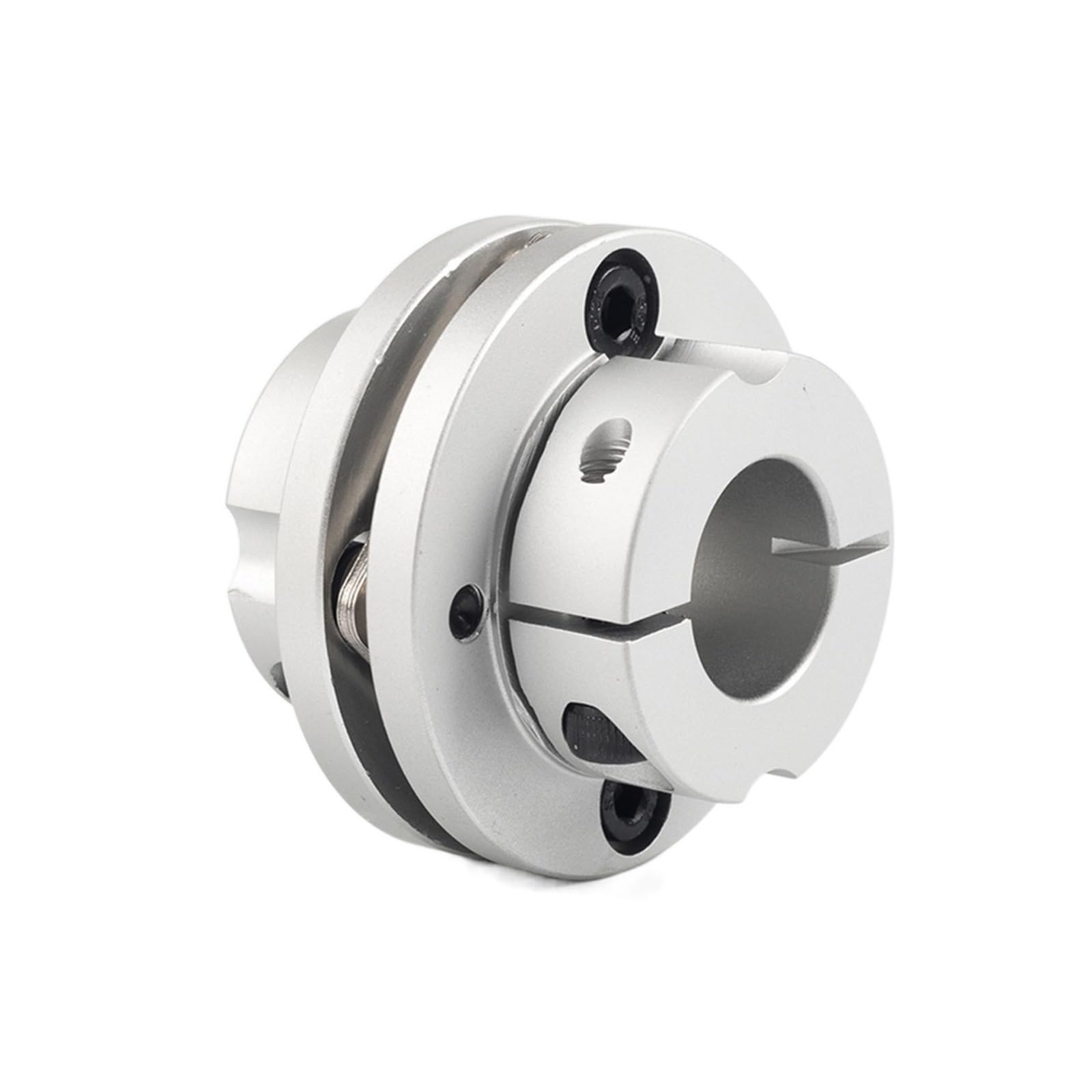 SSIMOO 5mm/6mm/6.35mm/7mm/8mm/9mm/10mm étagé Simple Disque Bride couplage coupleur Flexible Servo Moteur connecteur Manchon D34 Kindly (Size : 7mm-7mm)