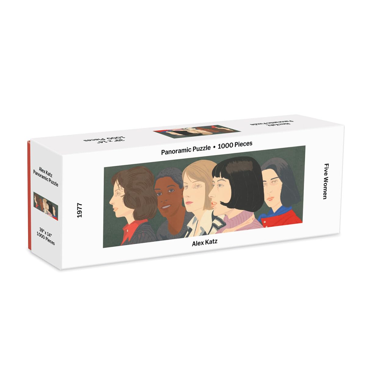 Amazon.com: Galison MoMA Alex Katz Five Women Panoramic Puzzle