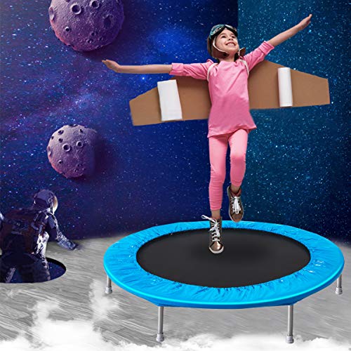 GIKPAL 45’’ Mini Trampoline for Kids Adults | Small Rebounder Trampoline for Indoor