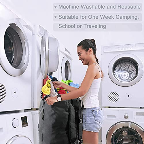 Casaphoria Extra Large Laundry Bag Backpack For College Students, Drawstring Closure Heavy Duty Laundry Backpack,Travel Laundry Bags Backpack Xl For Dirty Clothes&Luggage&Organizing #TOP7