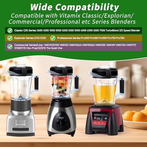 Recipiente de reemplazo Leepenk para Vitamix 64oz miniatura 2