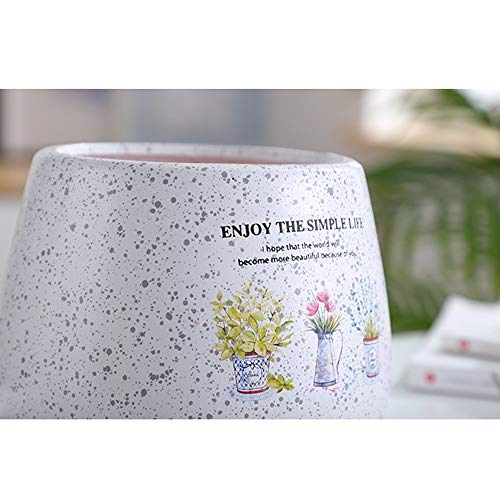 Macetas de jardín de cerámica europea para decorar tu mesa interior 3