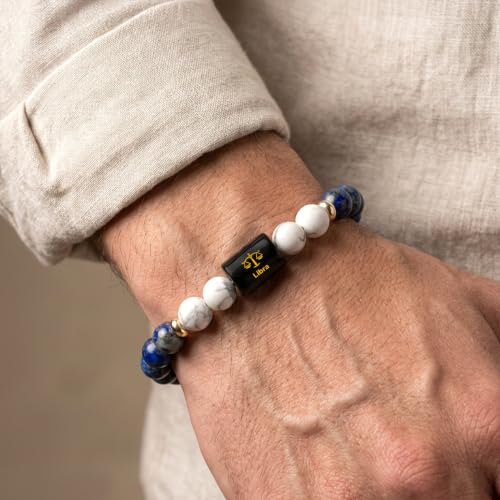 Image of Astrotalk Zodiac Crystal Bracelet | Balances Energy & Enhances Positivity | Certified Healing Crystals with Certificate | Astrology Bracelet for Man & Woman | Gift for Man & Woman