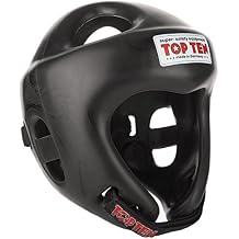 TopTen Competition Fight Helmet Black Medium