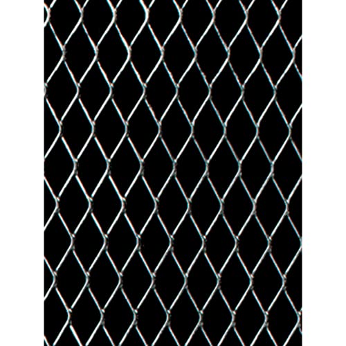 Amaco Wireform Aluminum Gallery Expandable Metal Mesh, 1/2 Inch X 10 Foot Roll