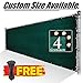Royal Shade 6' x 50' Green Fence Privacy Screen Cover Windscreen with Heavy Duty Brass Grommets - Cable Zip Ties Include (We Make Custom Size)