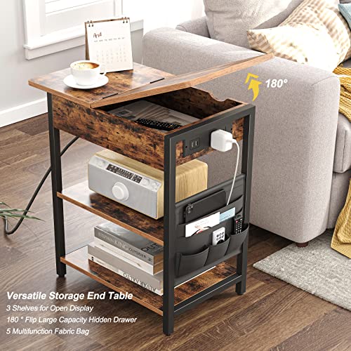 TUTOTAK-End-Table-with-Charging-Station-Side-Table-with-Storage-Flip-Top-Bedside-Table-with-USB-Ports-and-Outlets-Nightstand-for-Small-Spaces-Sofa-Table-TB01BB051